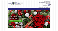 Desktop Screenshot of alexwaldbartflorist.com